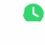 Realtime Enagement 254x254 v1 icon of person, speech bubble and a green clock representing realtime engagement